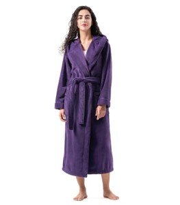Cozy Plush Hooded Winter Robe for Women