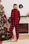 Ekouaer Women's Christmas Family Matching Onesie Pajamas