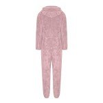 Fuzzy Women's Butt Flap Onesie Pajamas