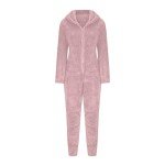 Fuzzy Women's Butt Flap Onesie Pajamas