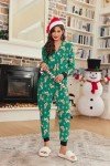 Cozy Women's Christmas Hooded Pajamas with Pockets