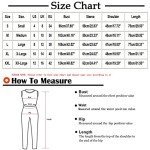 Auwer Women's Christmas Long Sleeve Romper Pajamas