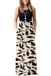 MOLERANI Women's Casual Maxi Dress with Pockets