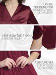 Satin Night Shirts for Women - Sexy Pajamas