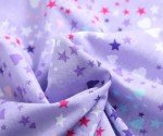 Purple Star Long Sleeve Pajamas for Women