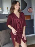 Satin Night Shirts for Women - Sexy Pajamas