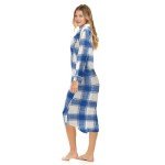 Plaid Flannel Sleep Shirt - 2 Pack Set