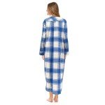 Plaid Flannel Sleep Shirt - 2 Pack Set