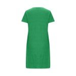 Cute Cat Print Short Sleeve Women's Nightgown