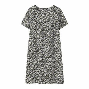 Short Sleeve Women's Nightgown and Lounge Dress