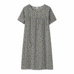 Short Sleeve Women's Nightgown and Lounge Dress