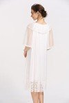 Victorian Retro White Nightgown for Women