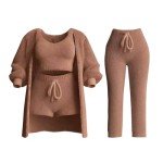 Cozy Women's 4-Piece Winter Pajama Set