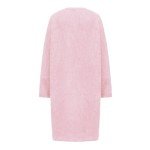 Cozy Pink Fuzzy Pajama Set with Cardigan