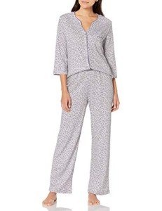 Karen Neuburger Women's 3/4 Sleeve Pajama Set