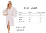 Lightweight Women’s Breathable Knit Bathrobe in Pink