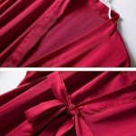 Plus Size Satin Bridesmaid Robes for Women