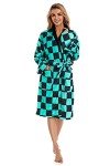 Demon Slayer Flannel Kimono Bathrobe for Everyone