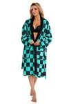 Demon Slayer Flannel Kimono Bathrobe for Everyone