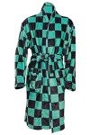 Demon Slayer Flannel Kimono Bathrobe for Everyone