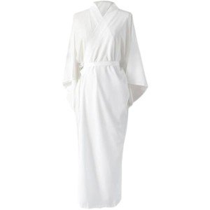 White Kimono for Women - Traditional Japanese Style