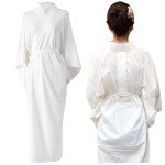 White Kimono for Women - Traditional Japanese Style