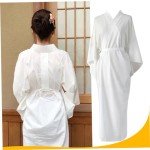 White Kimono for Women - Traditional Japanese Style