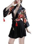 Women's Sexy Kimono Skirt with Belt