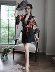 Women's Sexy Kimono Skirt with Belt