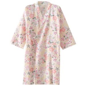 YMMMY ROSE Soft Cotton Kimono Robe for Women