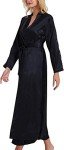 ZYEZI Women's Satin Kimono Nightwear & Pajamas