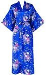 Emerald Floral Women's Kimono Robe and Loungewear