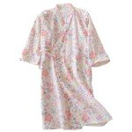 YMMMY ROSE Soft Cotton Kimono Robe for Women