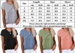 Suncife Womens Short Sleeve T-Shirts Crewneck Loose Casual Summer Basic Tees Tshirt Tops (Black,Large)