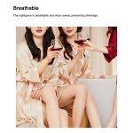 Champagne Satin Bridesmaid Robes - Set of 2