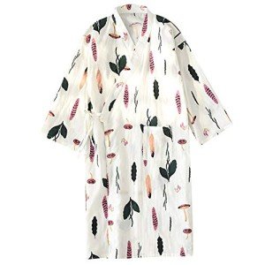 Japanese Kimono Pajamas for Women, Size L