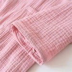 Green Japanese Style Two-Piece Cotton Pajamas Set