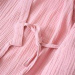 Green Japanese Style Two-Piece Cotton Pajamas Set