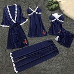 Kexdaaf Women's 5-Piece Sexy Pajamas Set