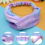 Tie Dye Headbands for Girls - 4 Pack