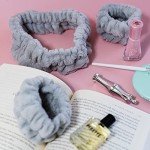 FROG SAC Puffy Spa Headband & Wristbands Set