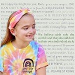 Tie Dye Headbands for Girls - 4 Pack
