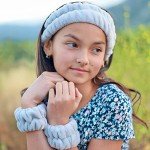 FROG SAC Puffy Spa Headband & Wristbands Set