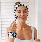 FROG SAC Cow Spa Headband and Wristbands Set