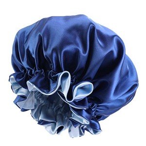 Sapphire Satin Bonnet for Women – Day & Night