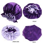 Sapphire Satin Bonnet for Women – Day & Night