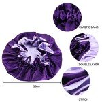 Sapphire Satin Bonnet for Women – Day & Night