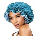 Sapphire Satin Bonnet for Women – Day & Night