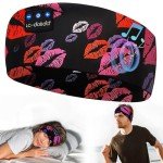 Bluetooth Sleep Headphones Eye Mask for Women