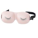 Strawberry Eyelash Travel Eye Mask – Ultralight Comfort